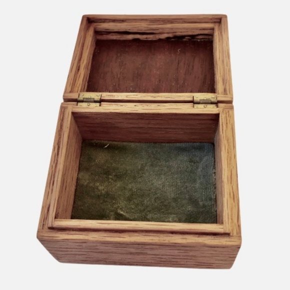 Vintage '78 Wood Trinket Box Artist Signed Gruenberg KINGWOOD FROM BRAZIL - Picture 13 of 16